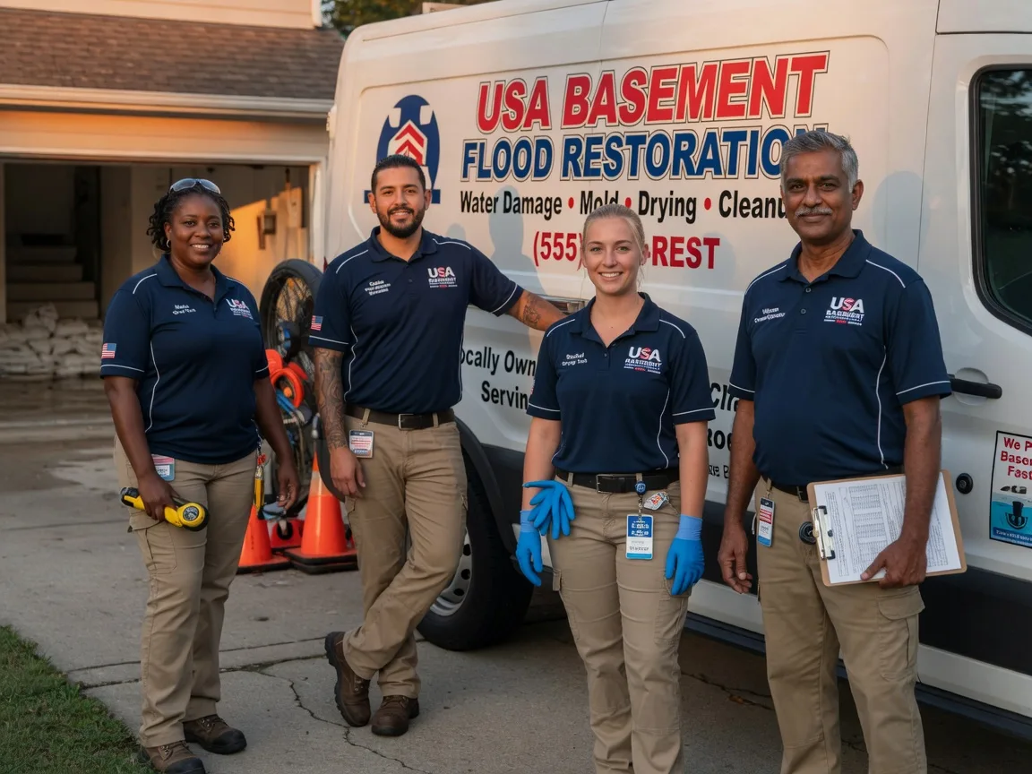 Basement Flood Cleanup company in Burton, WV